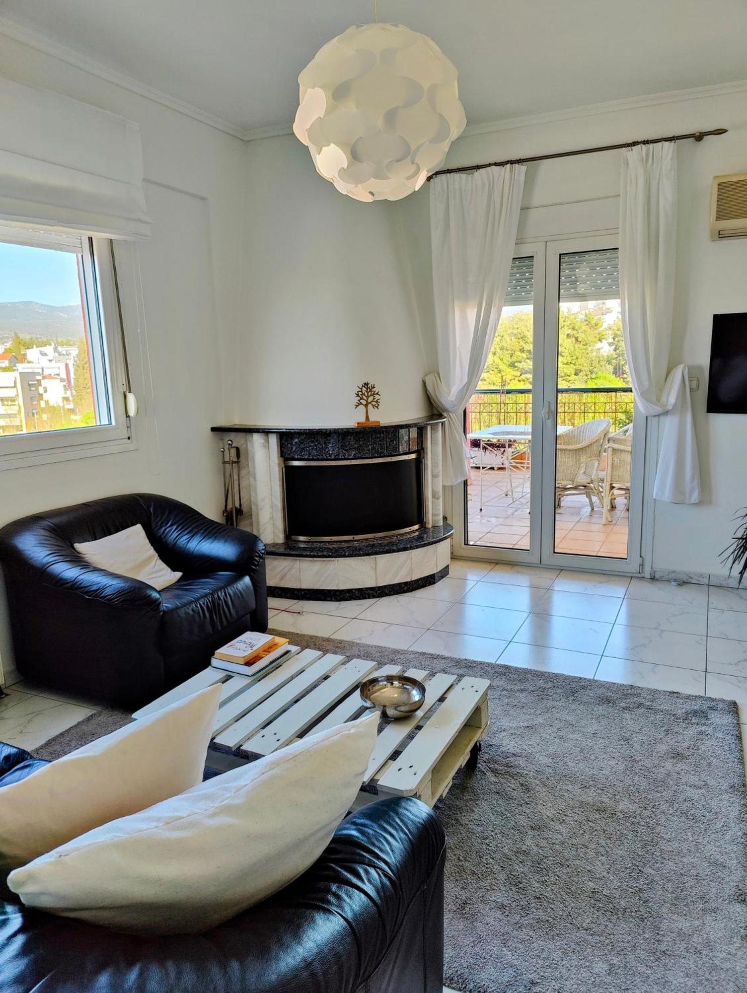 Celestial Garden-Thessaloniki'S Modern, Eclectic Penthouse With An Amazing View And Veranda Exterior photo