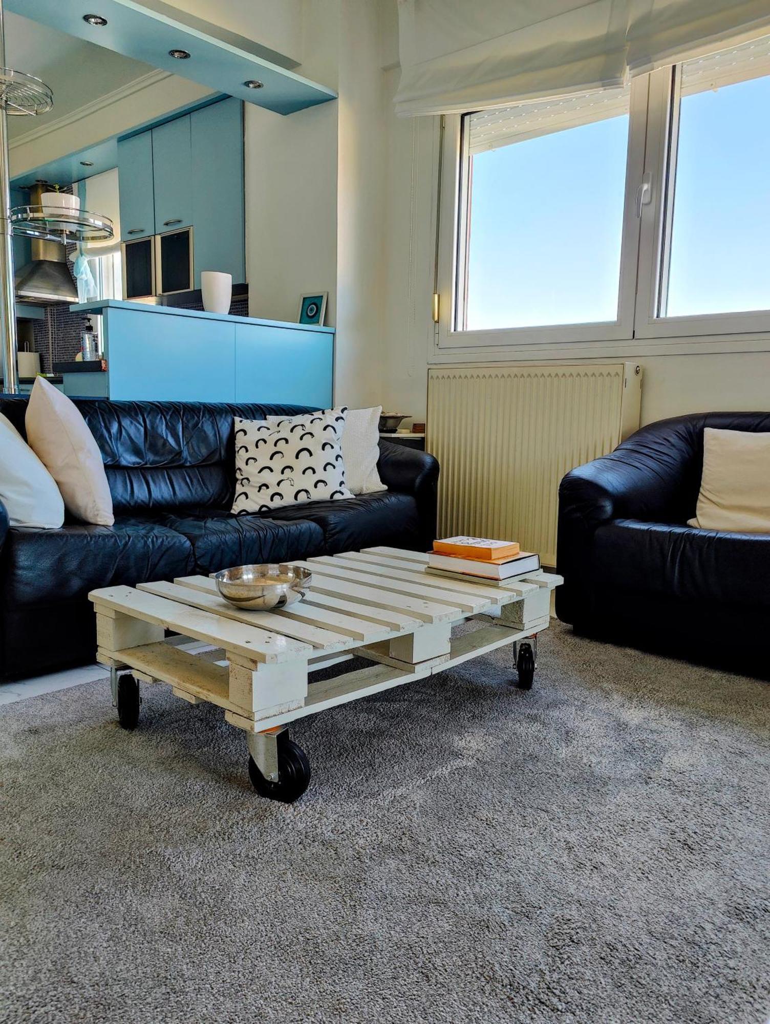 Celestial Garden-Thessaloniki'S Modern, Eclectic Penthouse With An Amazing View And Veranda Exterior photo
